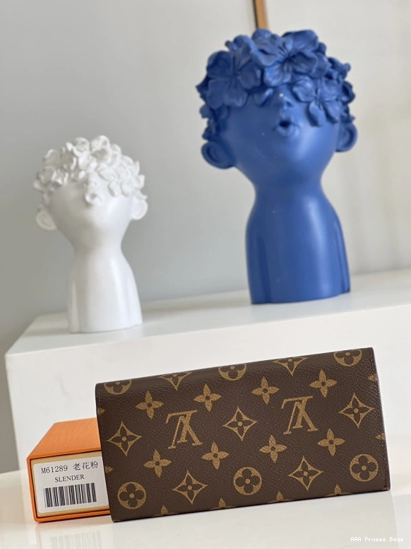 AAA Pruses Bags wallet EMILIE VUITTON LOUIS 0801